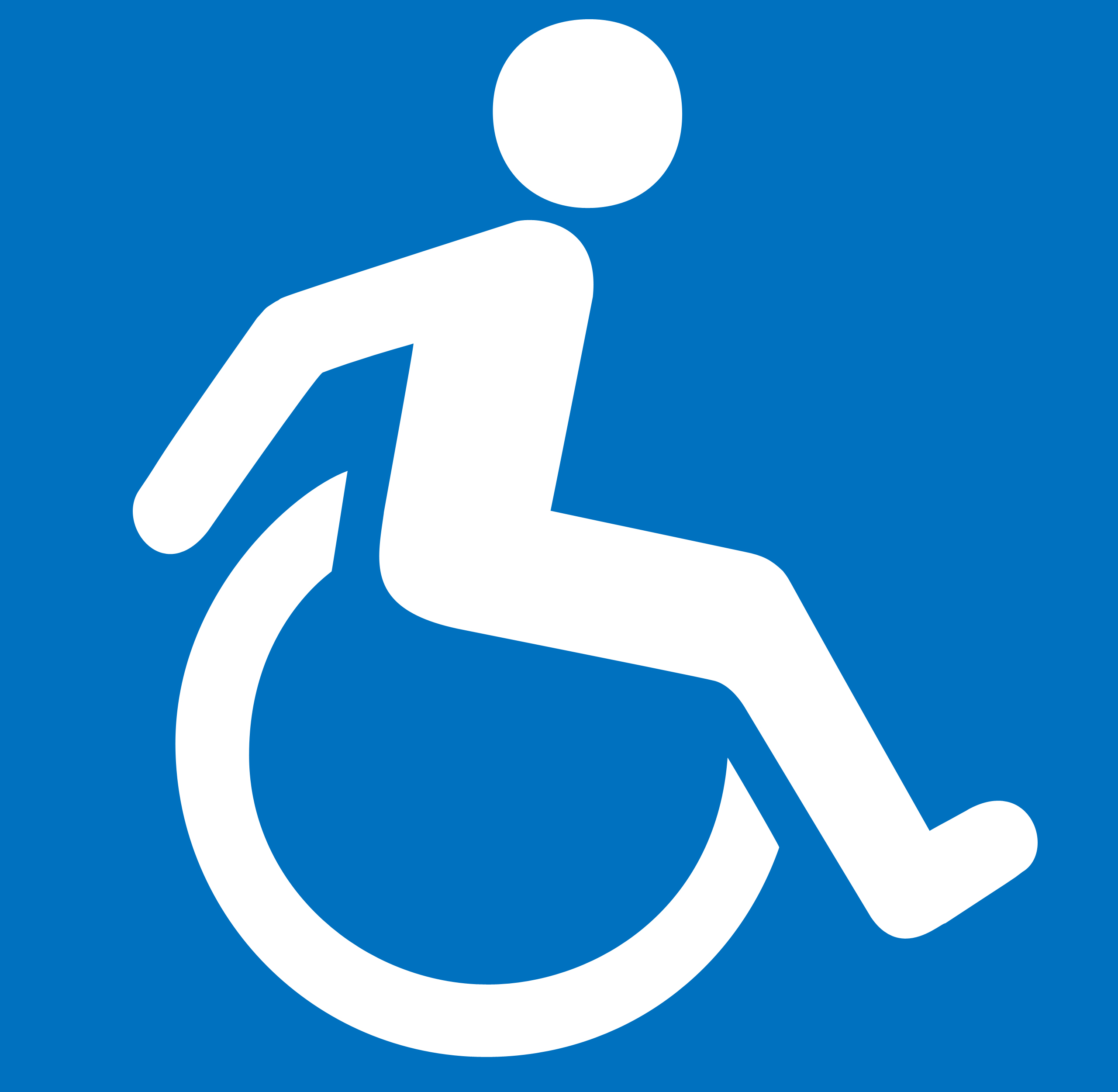 handicap parking logo