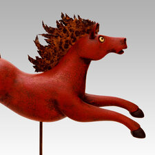 Leaping Horse (red)
