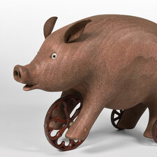 Pig on Wheels